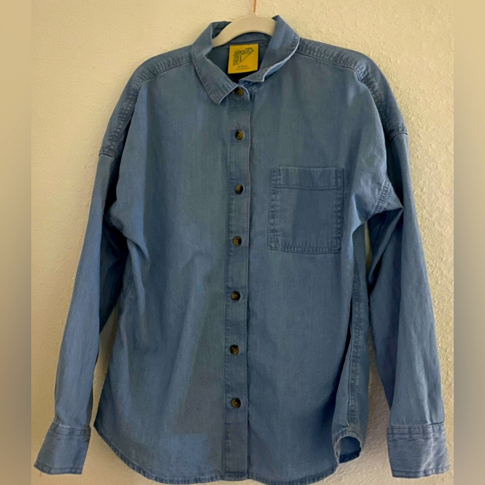 Kids There Abouts Jean jacket size medium.